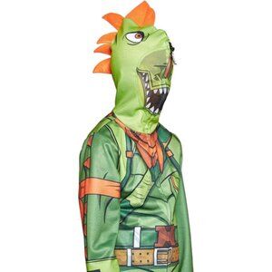 Fortnite REX Zip-Up Sweatshirt Jacket Epic Games Hoodie T-Rex Dinosaur M NEW